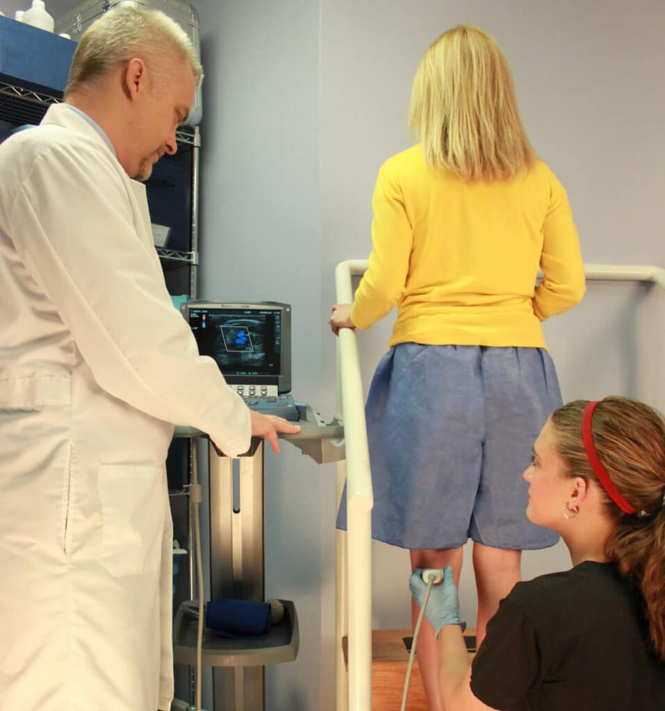 ultrasound test for venous reflux