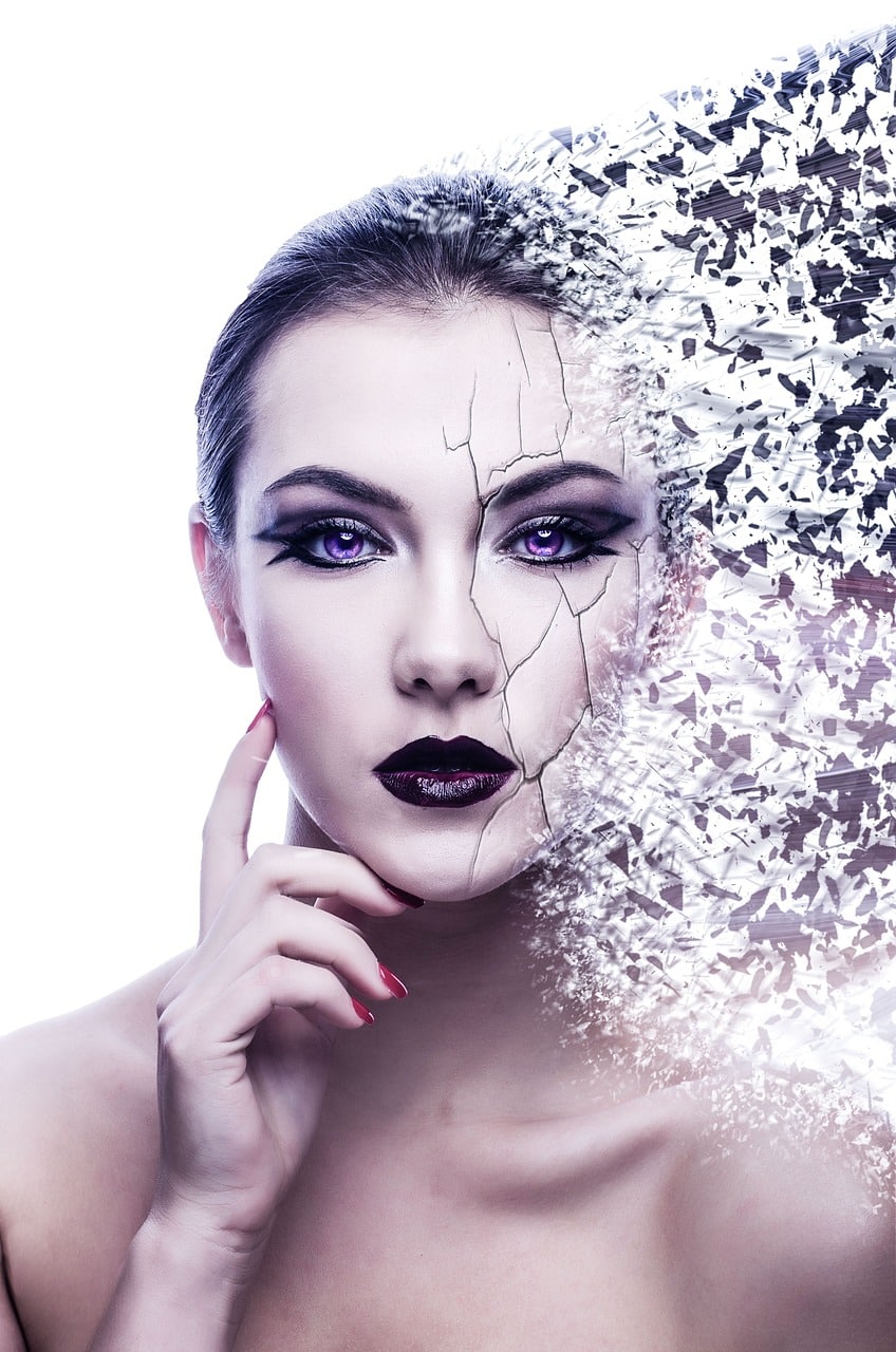woman face
